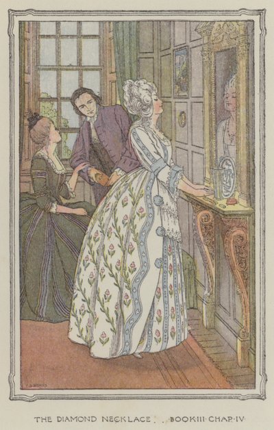 Illusztráció Henry Esmond történetéhez (színes litográfia) alkotó: Francis Donkin Bedford