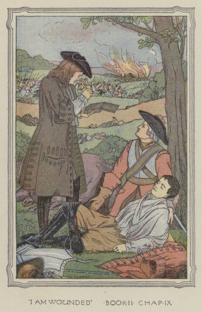 Illusztráció Henry Esmond történetéhez (színes litográfia) alkotó: Francis Donkin Bedford