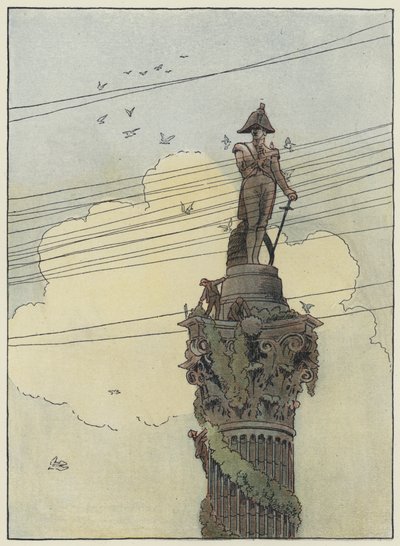 London: Nelson (színes litográfia). alkotó: Francis Donkin Bedford