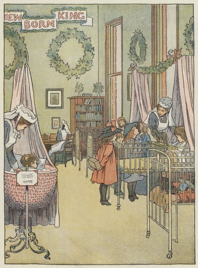 London: Ormond Street (színes litográfia). alkotó: Francis Donkin Bedford