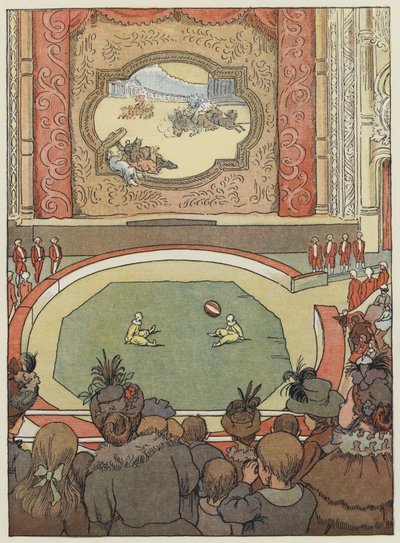 London: Hippodrome (színes litográfia). alkotó: Francis Donkin Bedford