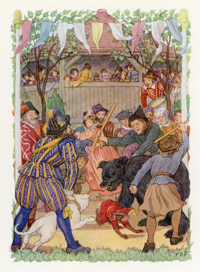 Merrie England: (színes litográfia) alkotó: Francis Donkin Bedford