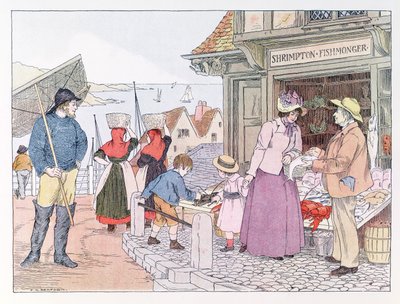 A halárus, a "The Book of Shops"-ból alkotó: Francis Donkin Bedford