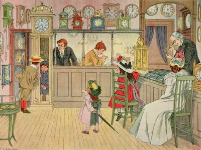 Az ékszerüzlet, a "The Book of Shops"-ból alkotó: Francis Donkin Bedford