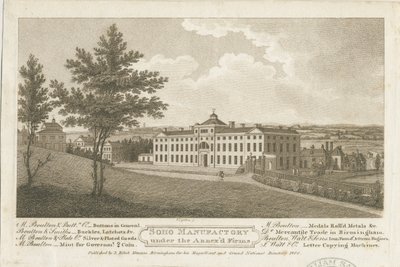 Soho Manufaktúra: barna tintával vésés, és [c 1800] alkotó: Francis Eginton