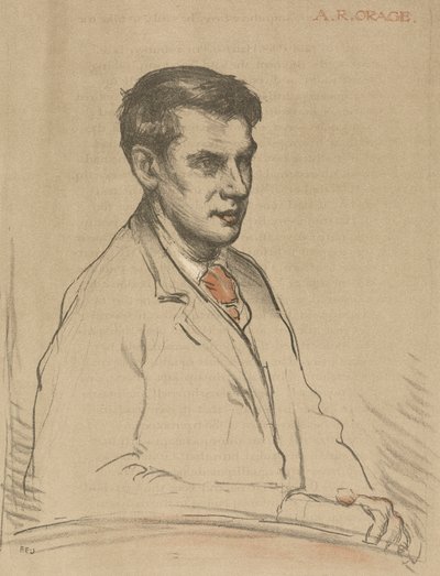 A.R. Orage alkotó: Francis Ernest Jackson