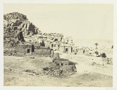 Régiségek Biggehben, Philævel szemben, 1857. alkotó: Francis Frith