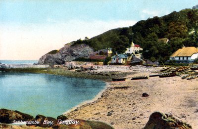 Babbacombe-öböl, Torquay, Devon, XX. század alkotó: Francis Frith