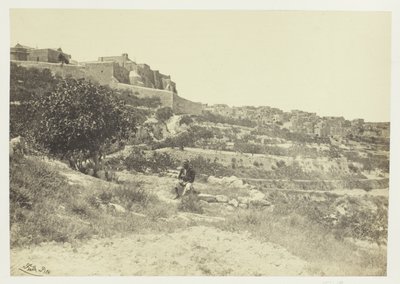 Betlehem, a Születés Templomával alkotó: Francis Frith