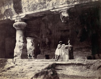 Elefánt a Water Cave-ból, Combe Martin Bay, Watermouth, 1870-es évek. alkotó: Francis Frith