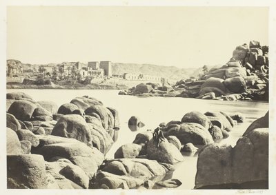The Approach to Philæ, 1857. alkotó: Francis Frith