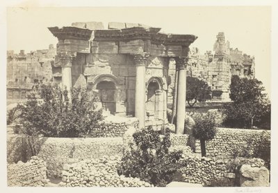 A körtemplom, Baalbek alkotó: Francis Frith