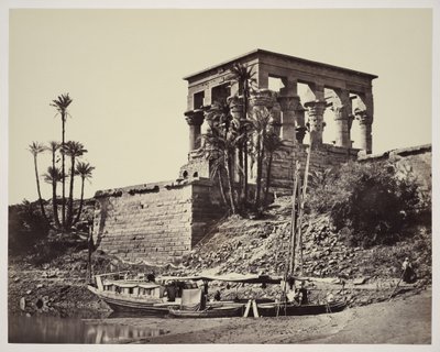 A hüpaitrális templom, Philae alkotó: Francis Frith