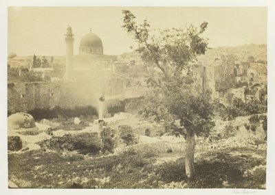 Omar mecsetje, Jeruzsálem, 1857. alkotó: Francis Frith