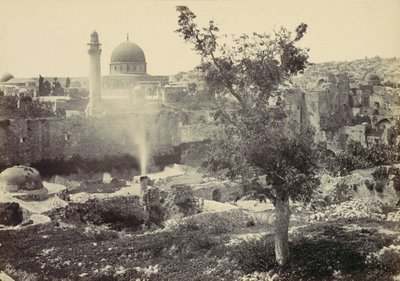 Omar mecsetje, Jeruzsálem, 1857. alkotó: Francis Frith