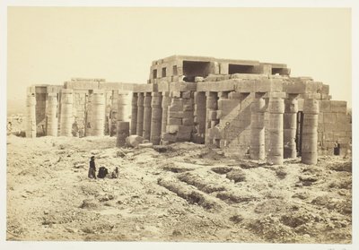 Rameseum, 185862. alkotó: Francis Frith