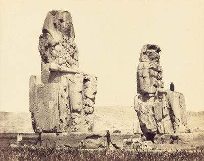 A síkság szobrai, Théba alkotó: Francis Frith