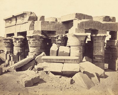 A kom ombói templom alkotó: Francis Frith