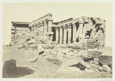 Maharaka temploma, Núbia alkotó: Francis Frith