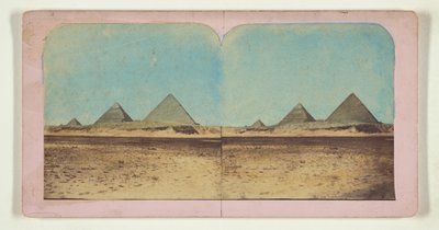 Drei Pyramiden alkotó: Francis Frith
