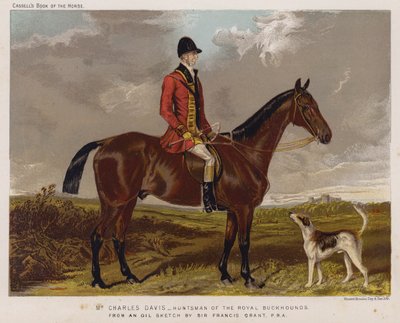 Charles Davis úr, a Royal Buckhounds vadásza alkotó: Francis Grant