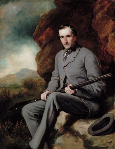 Hugo Francis Meynell Ingram portréja (olaj, vászon) alkotó: Francis Grant