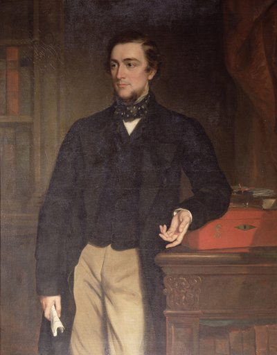 Sidney, Lord Herbert of Lea, Pembroke 11. grófja (1810-61) alkotó: Francis Grant