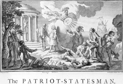 A hazafias államférfi, 1740 alkotó: Francis Hayman