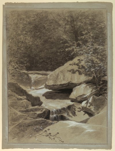 Egy hegyi patak alkotó: Francis Hopkinson Smith
