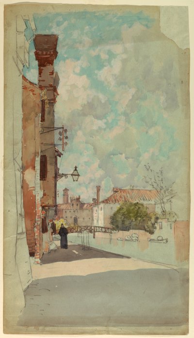 Canal, Velence, Olaszország alkotó: Francis Hopkinson Smith