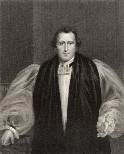Daniel Wilson tiszteletes, J. Cochran vésette, a National Portrait Gallery V. kötetéből, megjelent 1835 körül alkotó: Francis Howard