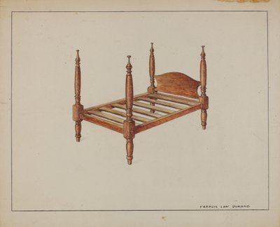 Babaágy alkotó: Francis Law Durand