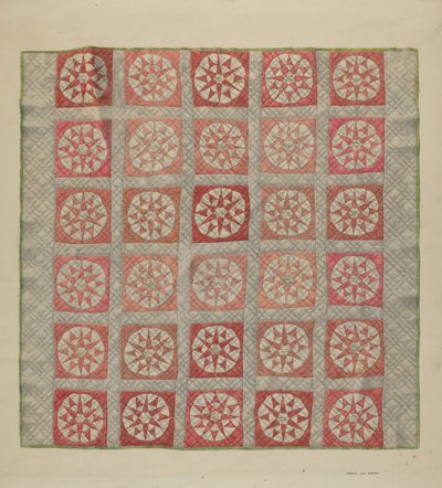Quilt (Crib Quilt) alkotó: Francis Law Durand