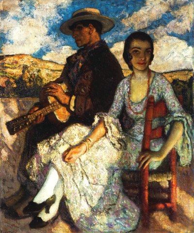 Juan és Juanita alkotó: Francis Luis Mora