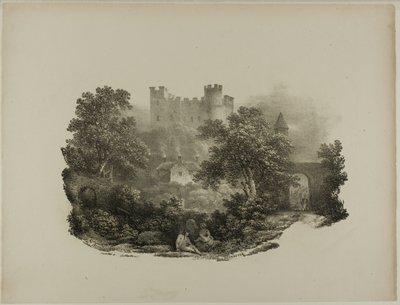 Chester, 1821 alkotó: Francis Nicholson