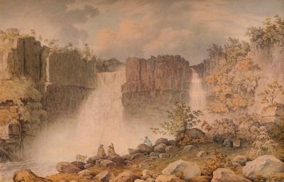 High Force, Teesdale, c1807 alkotó: Francis Nicholson