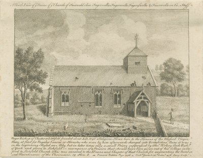 Búcsútemplom: rézkarc, nd [1740] (nyomat) alkotó: Francis Perry
