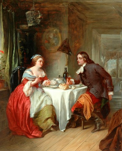 Vacsora, 1788 alkotó: Francis Phillip Stephanoff