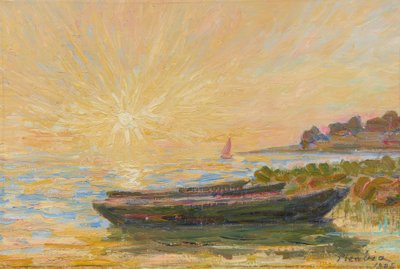 Hajók Martigues-ban alkotó: Francis Picabia