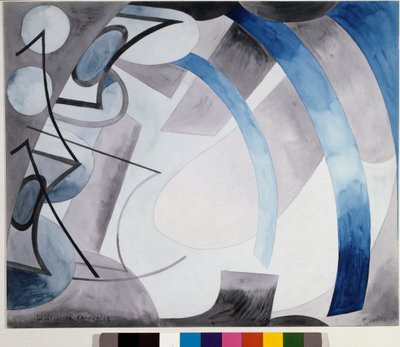 Francia lendületesség (olaj, vászon) alkotó: Francis Picabia