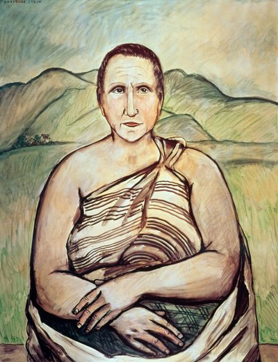 Gertrude Stein (1874-1946) (olaj, vászon) alkotó: Francis Picabia