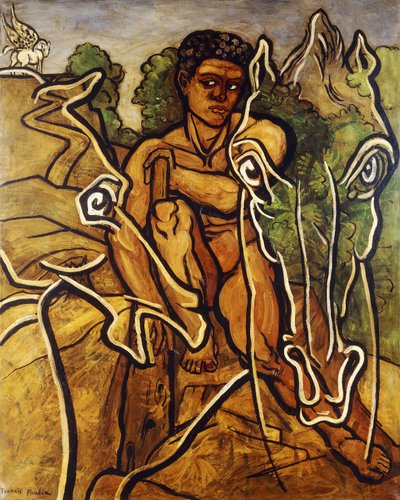 Hercules és lovai; Hercule et ses Coursiers (Herkules és lovai) alkotó: Francis Picabia
