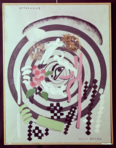Optofon II alkotó: Francis Picabia