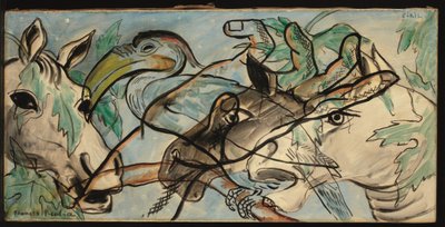 Siril, 1929-30 körül (olaj, vászon) alkotó: Francis Picabia