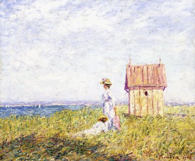Két nő a tengerparton alkotó: Francis Picabia