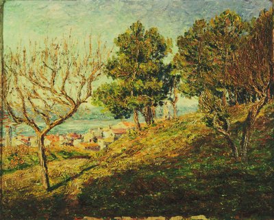 Saint-Tropez látképe; Vue de Saint-Tropez alkotó: Francis Picabia