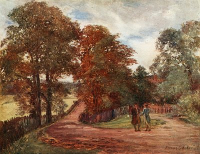 Milfield Lane, Highgate alkotó: Francis S. Walker