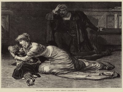The Comedie Francaise at the Gaiety, Hernani, Az ötödik felvonás utolsó jelenete alkotó: Francis S. Walker