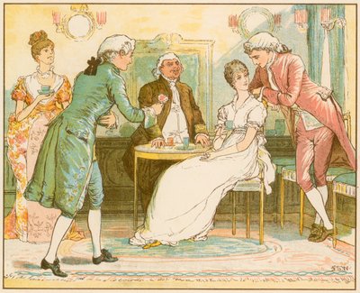 Az elhagyatott falu – Oliver Goldsmith alkotó: Francis S. Walker