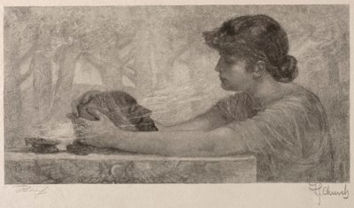 A Szibilla, 1887. alkotó: Francis Scott King